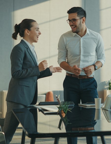 Experienced HR consultants planning business growth in UAE